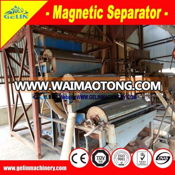 Wet Drum Magnetic Separator for Concentrate Ilmenite