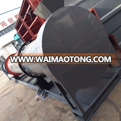 China Manufacturer Horizontal Drum Rotary Dryer For Sewage Sludge Drying